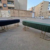 پاف مبل انتظار سالن آرایشگاهی چرم پارچه )رضا)|آرایشگاه و سالنهای زیبایی|اهواز, فولادشهر|دیوار