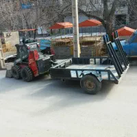 گاری یدک کش مینی بیل و بابکت|قطعات یدکی و لوازم جانبی|زارچ, |دیوار