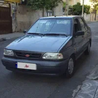 پراید صحیح سالم سه چهار لکه رنگ داره