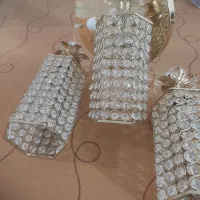 لوستر سه شاخه دو عدد|لوستر و چراغ آویز|مشهد, طبرسی شمالی|دیوار