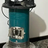 بخاری نفتی قدیمی آک همراه جعبه