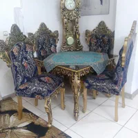 سرویس مبل 7نفره و میز نهار خوری 4 نفره و بوفه|مبلمان خانگی و میز عسلی|تهران, خانی آباد نو جنوبی|دیوار