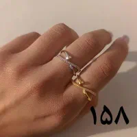 انگشتر های نگینی و استیل