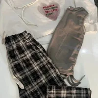 لباس سه تیکه خارجی دخترانه  خیلی باکیفیت.