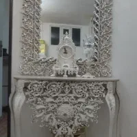آینه کنسول|بوفه، ویترین، کنسول|تبریز, |دیوار
