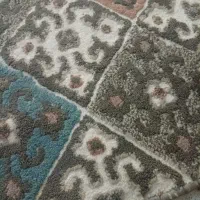 فرش طرح برجسته ابعاد ۲۷۰ سانتی متر در ۱۵۰سانتی متر