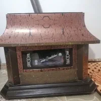 بخاری طرح شومینه سالم وتمیز