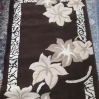 قالیچه فانتزی یک در یک ونیم کاملا سالم درحدنو