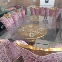 میز غذا خوری 6نفره|میز و صندلی غذاخوری|دهدشت, |دیوار