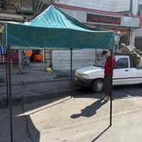 سایبان وارداتی اصل کره ایی برزنت چادر مسافرتی|کوهنوردی و کمپینگ|تهران, افسریه شمالی|دیوار