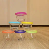 ظروف در دار شیشه ای|ظروف نگهدارنده، پلاستیکی، یکبارمصرف|تهران, یاخجی آباد|دیوار