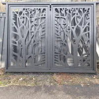 در و دروازه آهنی باغی ویلایی آپارتمان(درب فلزی)|مصالح و تجهیزات ساختمان|رودسر, |دیوار