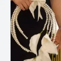 دسته گل عروسی لمسی|گل مصنوعی|قم, بنیاد|دیوار