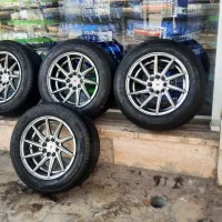 لاستیک دولتی بارزکویر یزد و رینگ خرچنگی صلیبی ووسن|قطعات یدکی و لوازم جانبی|شاهینشهر, شهرک ردانی پور|دیوار