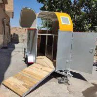 اسب کش اسبکش دو و تک اسب کمپر تفریحی مسافرتی