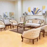 مبلمان کلاسیک استیل زمرد سلطنتی 7نفره مبلمان راحتی|مبلمان خانگی و میز عسلی|تهران, یافت آباد جنوبی|دیوار