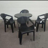 صندلی باغی پلاستیکی پارمید کارخانه 24 / تهران نواب|میز و صندلی غذاخوری|تهران, خرمشهر|دیوار