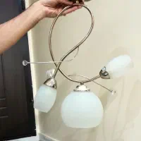 سه عدد لوستر و دیوارکوب
