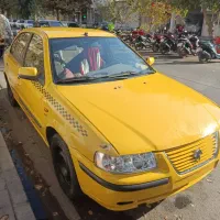 تاکسی درون شهری کرج سمند ای اف سون دوگانه شرکتی|خودرو سواری و وانت|کرج, بنیاد|دیوار