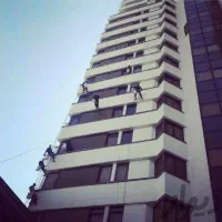 پیچ و رولپلاک سنگ پرچ سنگ راپل بدون داربست بندباز|خدمات پیشه و مهارت|فریدونکنار, |دیوار