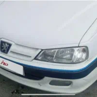 یک جفت چراغ جلو شرکتی پژو پارس 93