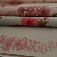 کف پوش ، پارکت ، کاغذ دیواری