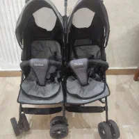 کالسکه دوقلو درحد نو