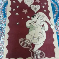 فرش اتاق کودک و کناره فرش