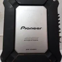 امپلی ۲کانال پایونیر ضبط JVC و چراغ جلو سمند