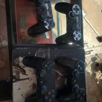Ps4 Slim کپی خور ورژن ۹.   چهار دسته در حد آک