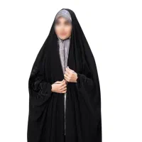 چادر مشکی عربی گلدوزی سودابه (تنوع پارچه) کد 12031