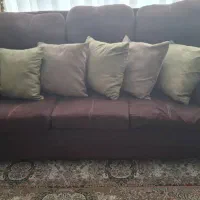 مبل مبلمان راحتی ۶ نفره تمام پارچه فوری فروشی