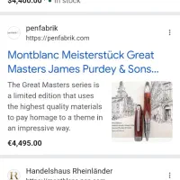 خودکار MONT BLANC آلمانی