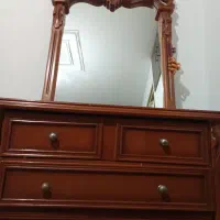 سرویس‌خواب‌دونفره‌چوب‌گردو|تخت و سرویس خواب|جاجرود, |دیوار
