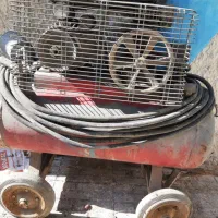 پمب باد نقاشی با دو نازل رنگ و قیر پاشی