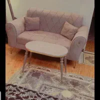 مبل راحتی ۷نفره برا جهیزیه بوده یک سال گرفتم