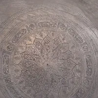 مجمع مسی قاجاری قدیمی|کلکسیون اشیاء عتیقه|اصفهان, آبشار|دیوار