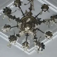 لوستر برنجی|لوستر و چراغ آویز|اسلام‌شهر, شهرک امام حسین (میان آباد)|دیوار