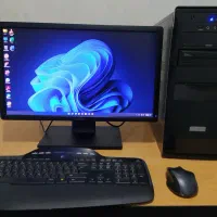 کامپیوتر قدرتمند i5 رم 8 هارد SSD مانیتور 22 LED