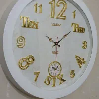 ساعت دیواری کاسیو دوموتوره سایز۶۵موتورارامگرد