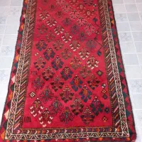 قالیچه دست بافت قدیمی|گلیم، جاجیم، گبه|بهبهان, |دیوار