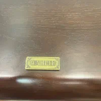 رادیوی رومیزی چوبی سایز بزرگ|کلکسیون اشیاء عتیقه|امیدیه, |دیوار