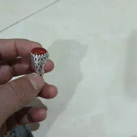 دوتا انگشتر نقره عقیق