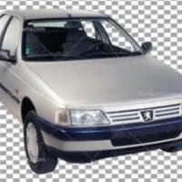 پژو ۴۰۵ نقره ای مدل ۸۵