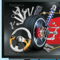 جلوبندی  سیم کشی ومکانیکی گیربکس ترمز