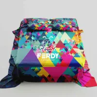 کاور تخت چاپی طرح کلاسیک فانتزی مدرن کودک