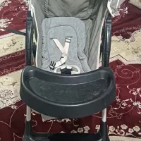 کالسکه کاملا سالم فقط چند بار استفاده شده