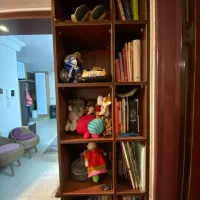 کتابخانه Mdf تمیز و سالم|کتابخانه، شلف، قفسههای دیواری|گلپایگان, |دیوار