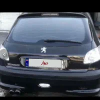 206 تیپ 2 مشکی اسپرت مدل 81