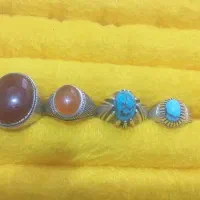 ۵عدد انگشتر نقره